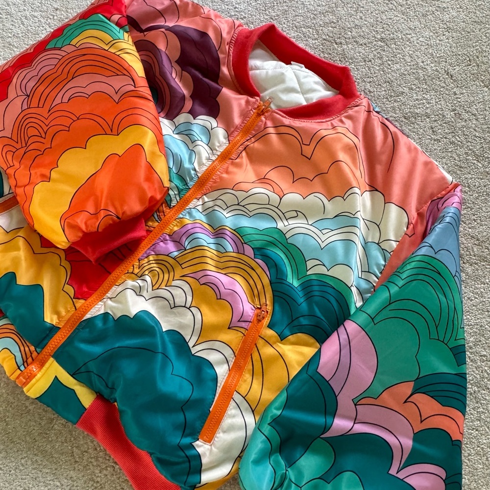 Large Girls Bomber Style Jacket